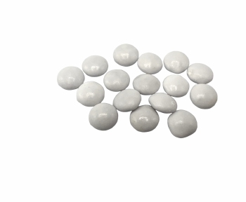 Mini Confetti Wit Gelakt 1 kg