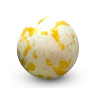 Deluxe Praliné Marbles Wit/Geel Marmer 1 kg