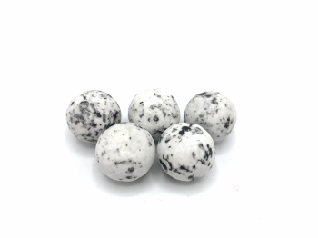 Deluxe Praliné Marbles Wit/Zwart Marmer 1 kg