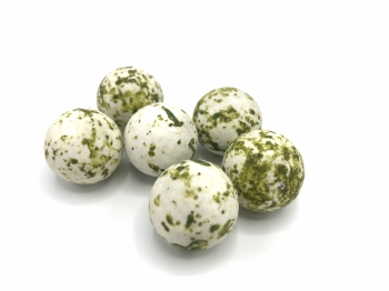 Deluxe Praliné Marbles Wit/Groen Marmer 1 kg