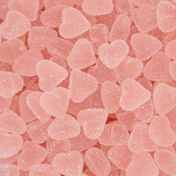 Joris Gesuikerde Hartjes Roze Aardbei in tubo - 1 kg