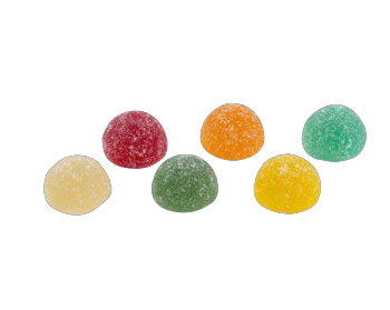 Jelly Stick Zure Mini Balletjes (Fruit-Garden Fizzy Balls) - 1 kg