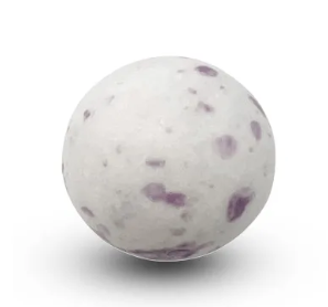 Deluxe Praliné Marbles Wit Lilla Marmer 1 kg